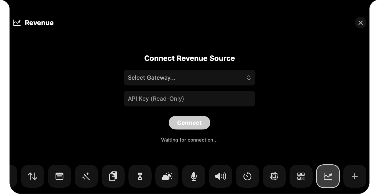 Revenue Ticker screenshot