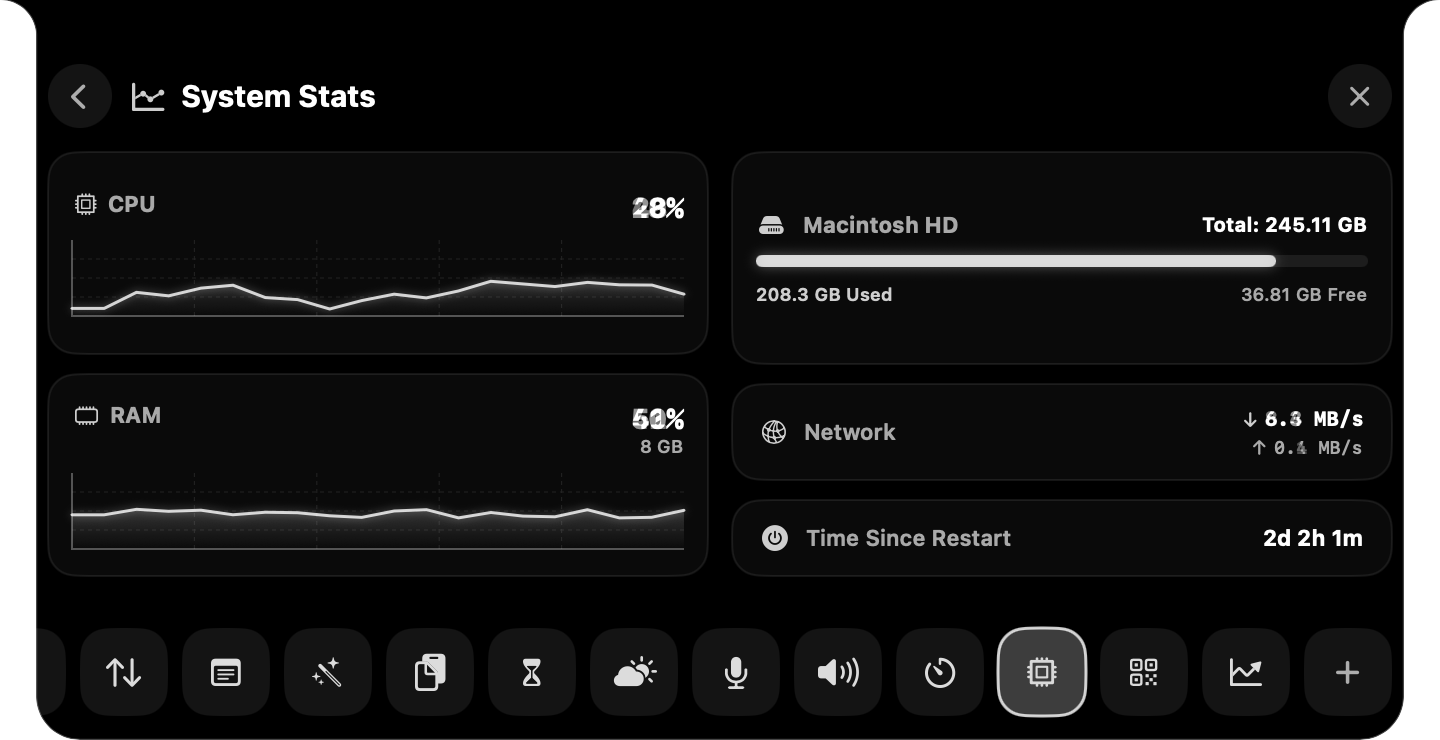 System Stats